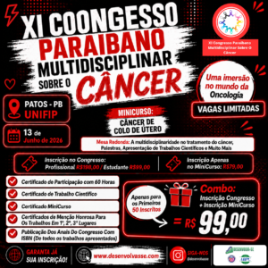 XI CONGRESSO PARAIBANO MULTIDISCIPLINAR SOBRE O CÂNCER