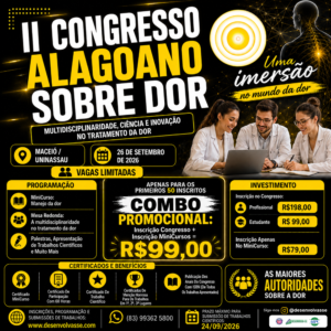 II CONGRESSO ALAGOANO SOBRE DOR